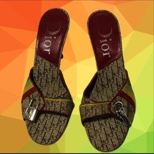 Vintage Dior Rasta Heels